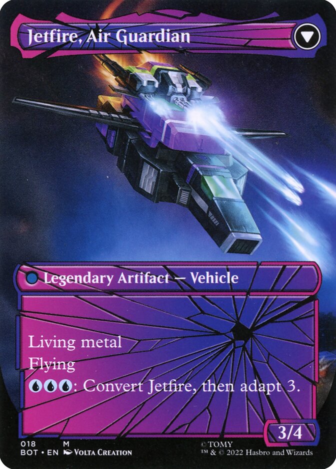 Magic the Gathering Card - Jetfire, Air Guardian - MTG Circle