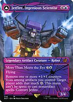 Magic the Gathering Card - Jetfire, Ingenious Scientist // Jetfire, Air Guardian - MTG Circle