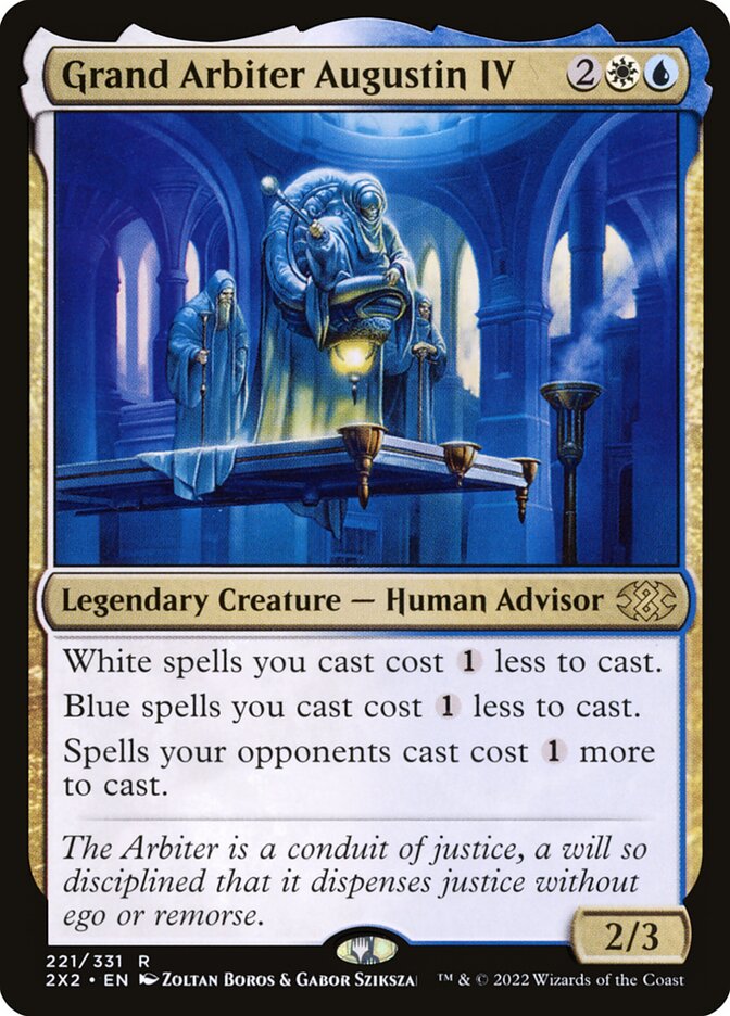 Magic the Gathering Card - Grand Arbiter Augustin IV - MTG Circle