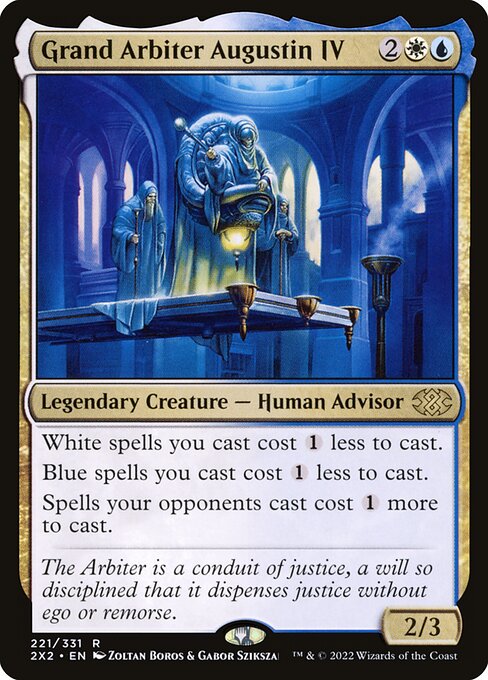 Magic the Gathering Card - Grand Arbiter Augustin IV - MTG Circle