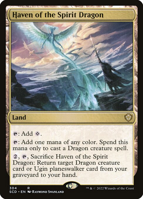 Magic the Gathering Card - Haven of the Spirit Dragon - MTG Circle