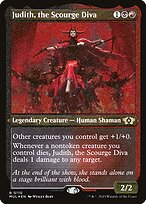 Magic the Gathering Card - Judith, the Scourge Diva - MTG Circle