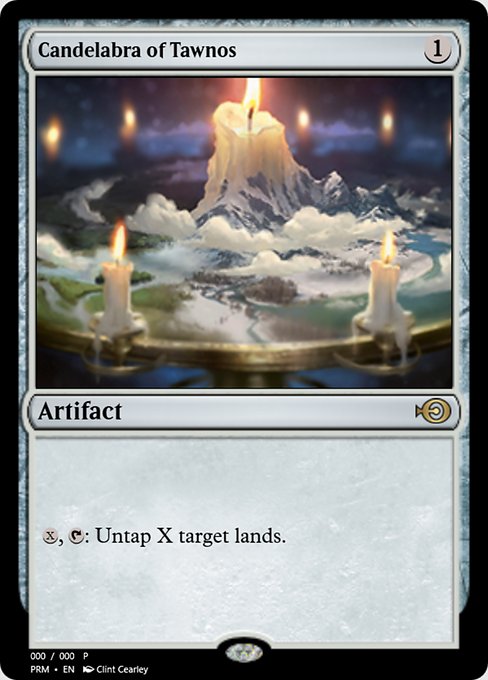 Magic the Gathering Card - Candelabra of Tawnos - MTG Circle