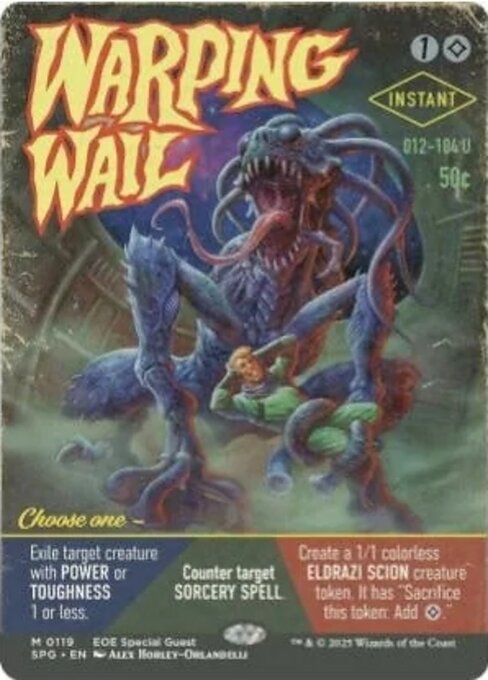 Magic the Gathering Card - Warping Wail - MTG Circle