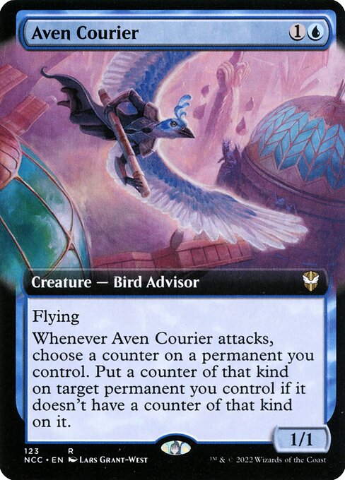 Magic the Gathering Card - Aven Courier - MTG Circle