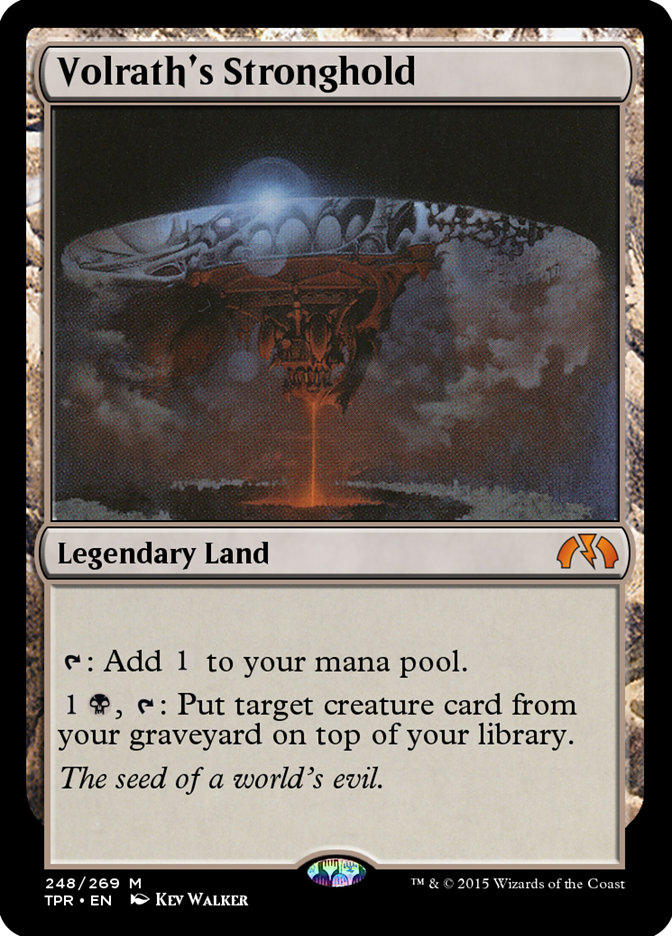 Magic the Gathering Card - Volrath's Stronghold - MTG Circle