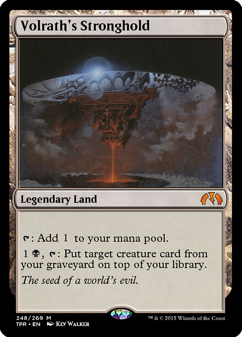 Magic the Gathering Card - Volrath's Stronghold - MTG Circle