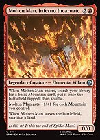 Magic the Gathering Card - Molten Man, Inferno Incarnate - MTG Circle