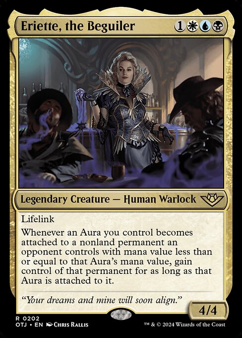 Magic the Gathering Card - Eriette, the Beguiler - MTG Circle