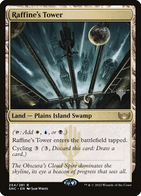 Magic the Gathering Card - Raffine's Tower - MTG Circle