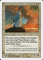 Magic the Gathering Card - Pang Tong, "Young Phoenix" - MTG Circle