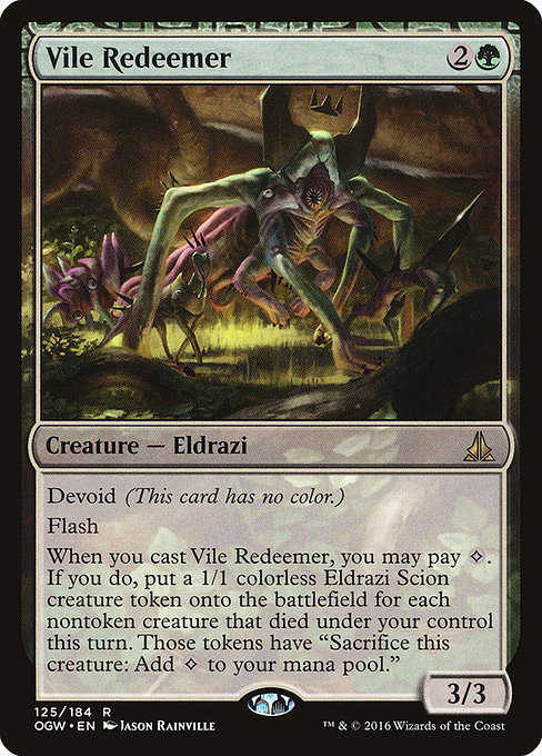 Magic the Gathering Card - Vile Redeemer - MTG Circle