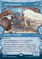 Magic the Gathering Card - Azure Beastbinder - MTG Circle