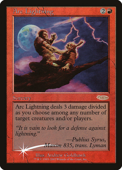 Magic the Gathering Card - Arc Lightning - MTG Circle