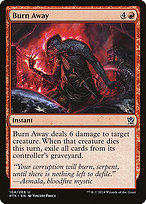 Magic the Gathering Card - Burn Away - MTG Circle
