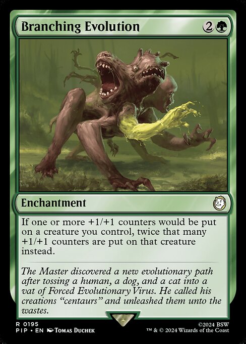 Magic the Gathering Card - Branching Evolution - MTG Circle