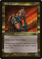 Magic the Gathering Card - Shivan Zombie - MTG Circle