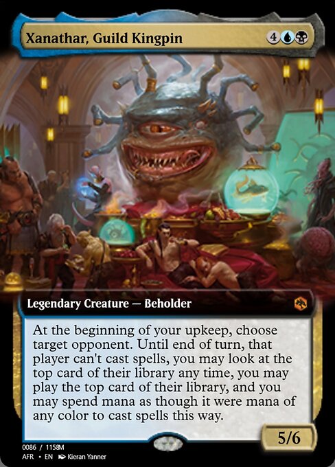 Magic the Gathering Card - Xanathar, Guild Kingpin - MTG Circle