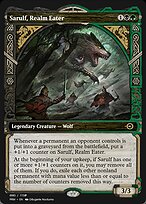 Magic the Gathering Card - Sarulf, Realm Eater - MTG Circle
