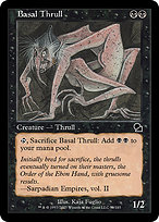 Magic the Gathering Card - Basal Thrull - MTG Circle