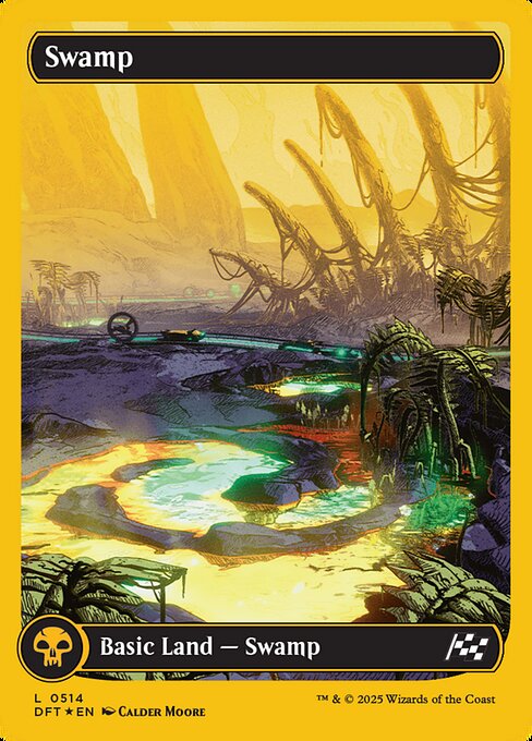 Magic the Gathering Card - Swamp - MTG Circle