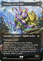 Magic the Gathering Card - Finneas, Ace Archer - MTG Circle