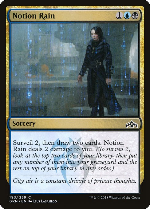 Magic the Gathering Card - Notion Rain - MTG Circle