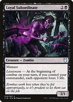Magic the Gathering Card - Loyal Subordinate - MTG Circle