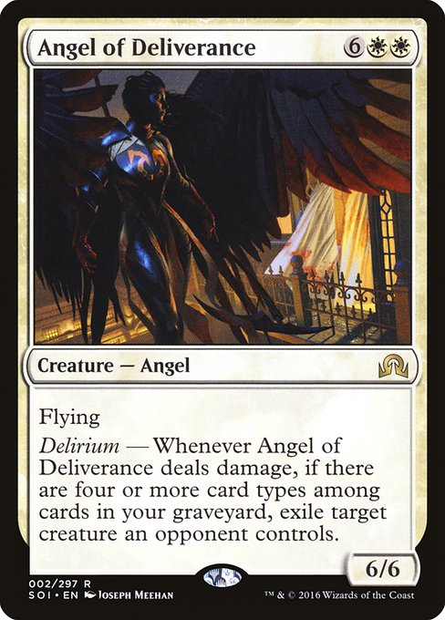 Magic the Gathering Card - Angel of Deliverance - MTG Circle