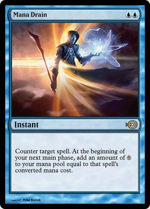 Magic the Gathering Card - Mana Drain - MTG Circle