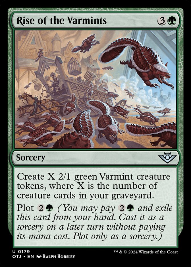 Magic the Gathering Card - Rise of the Varmints - MTG Circle