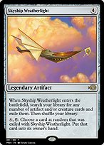 Magic the Gathering Card - Skyship Weatherlight - MTG Circle