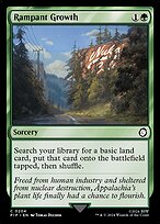 Magic the Gathering Card - Rampant Growth - MTG Circle
