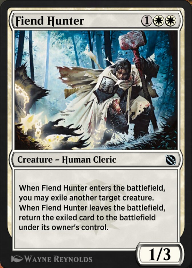 Magic the Gathering Card - Fiend Hunter - MTG Circle