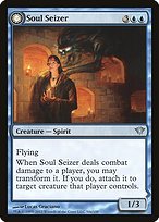 Magic the Gathering Card - Soul Seizer // Ghastly Haunting - MTG Circle