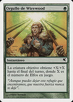Magic the Gathering Card - Wirewood Pride - MTG Circle
