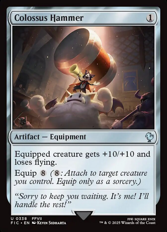 Magic the Gathering Card - Colossus Hammer - MTG Circle