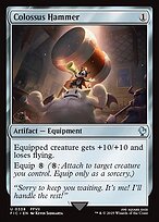 Magic the Gathering Card - Colossus Hammer - MTG Circle
