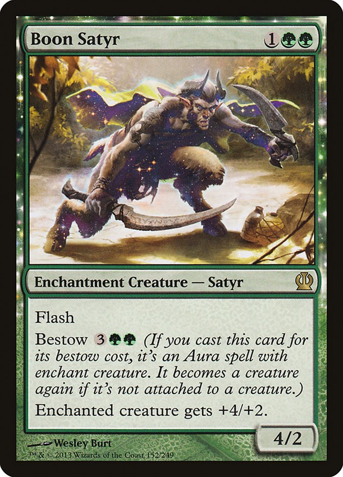 Magic the Gathering Card - Boon Satyr - MTG Circle