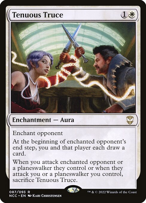 Magic the Gathering Card - Tenuous Truce - MTG Circle