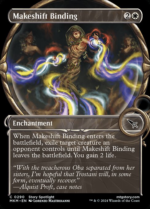 Magic the Gathering Card - Makeshift Binding - MTG Circle