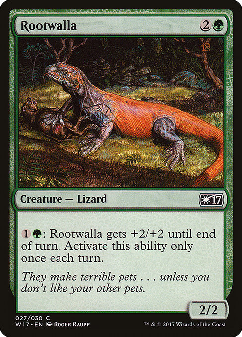 Magic the Gathering Card - Rootwalla - MTG Circle
