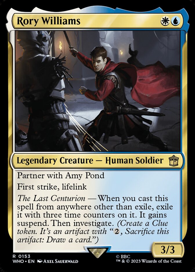 Magic the Gathering Card - Rory Williams - MTG Circle