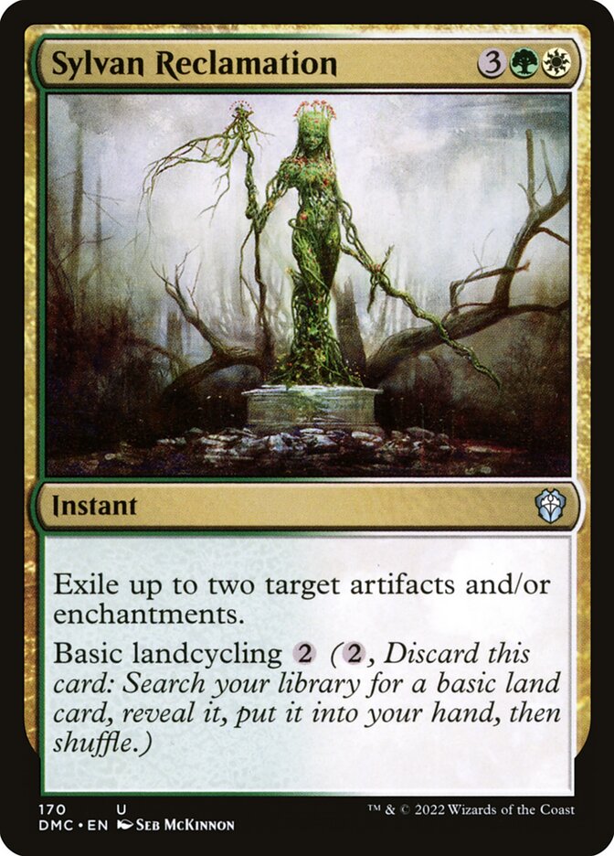 Magic the Gathering Card - Sylvan Reclamation - MTG Circle