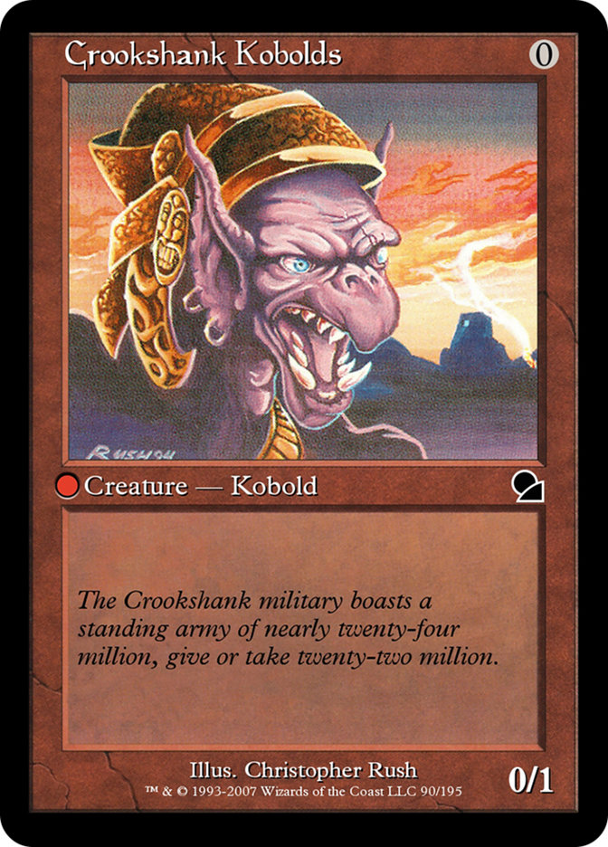 Magic the Gathering Card - Crookshank Kobolds - MTG Circle