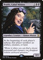 Magic the Gathering Card - Braids, Cabal Minion - MTG Circle