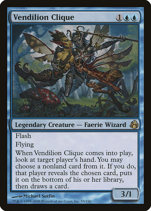 Magic the Gathering Card - Vendilion Clique - MTG Circle