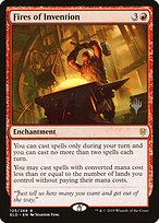 Magic the Gathering Card - Fires of Invention - MTG Circle