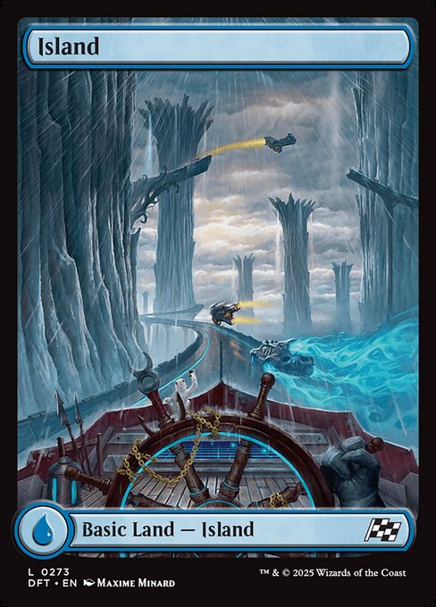 Magic the Gathering Card - Island - MTG Circle
