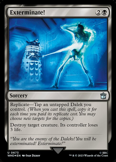 Magic the Gathering Card - Exterminate! - MTG Circle